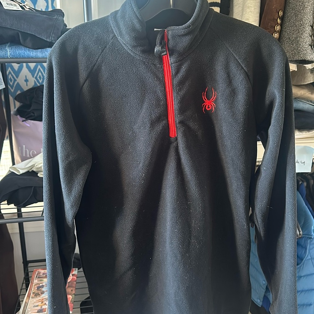 Youth XL Spyder fleece pullover